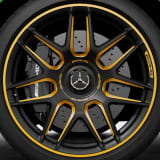 A 45 AMG jantes forgées 19 pouces A-Klasse W177 croix à rayons Final Edition Mercedes-Benz