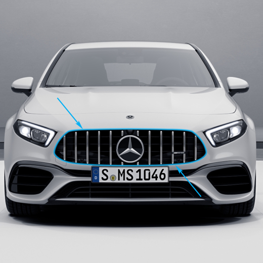 Griglia Panamericana nera AMG A 45 Classe A W177 | A1778801103