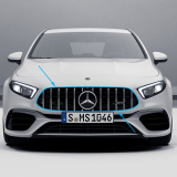 A 45 AMG Panamericana grille auto A-Klasse W177 Origineel Mercedes-AMG