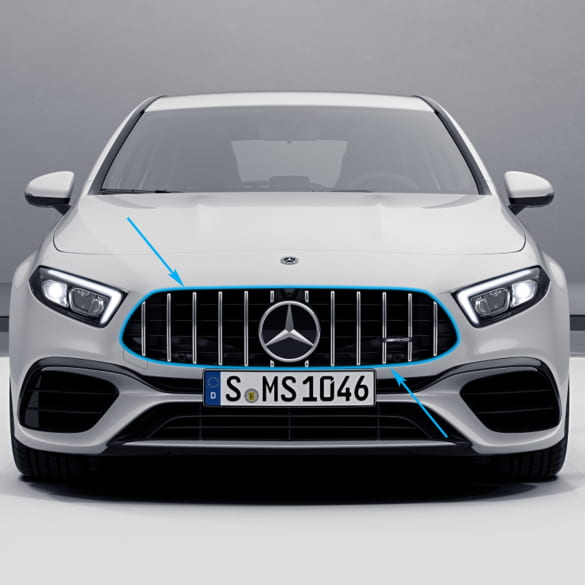 A 45 AMG Panamericana grille auto A-Klasse W177 Origineel Mercedes-AMG