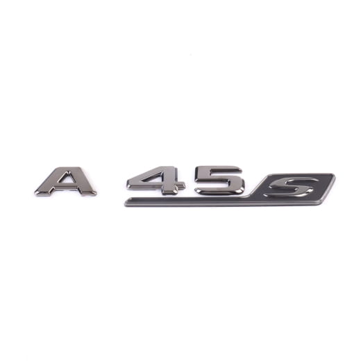 A 45 S badge dark chrome Genuine Mercedes-AMG | A1778179600
