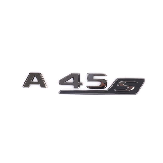 A 45 S badge dark chrome Genuine Mercedes-AMG | A1778179600