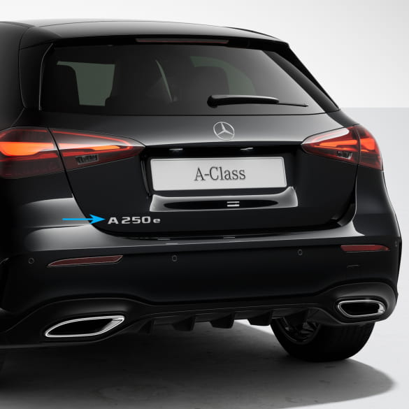 A-Klasse W177 embleem Motorisering achterklep Origineel Mercedes-Benz