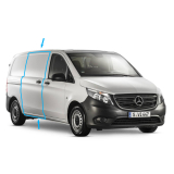 Porta laterale vano di carico scorrevole destra Vito W447 A4477308202 Original Mercedes-Benz