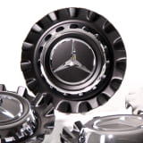 Abdeckung Nabendeckel Schwarz Matt Original Mercedes-Benz 