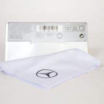 Premium high gloss microfibre cloth 30 x 30 cm genuine Mercedes-Benz white | A0009865000