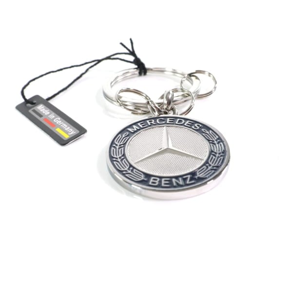 Keychains Stuttgart silver stainless steel genuine Mercedes-Benz | B66041524