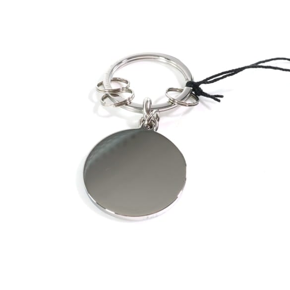 Keychains Stuttgart silver stainless steel genuine Mercedes-Benz | B66041524