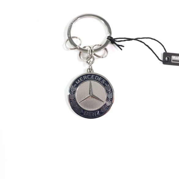 Keychains Stuttgart silver stainless steel genuine Mercedes-Benz | B66041524