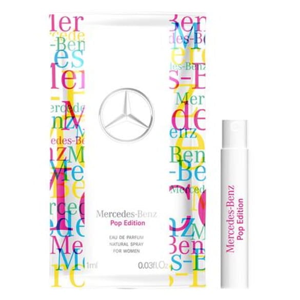 Mercedes-Benz Eau de Parfum Pop Edition Damen Probe 1 ml Original Mercedes-Benz