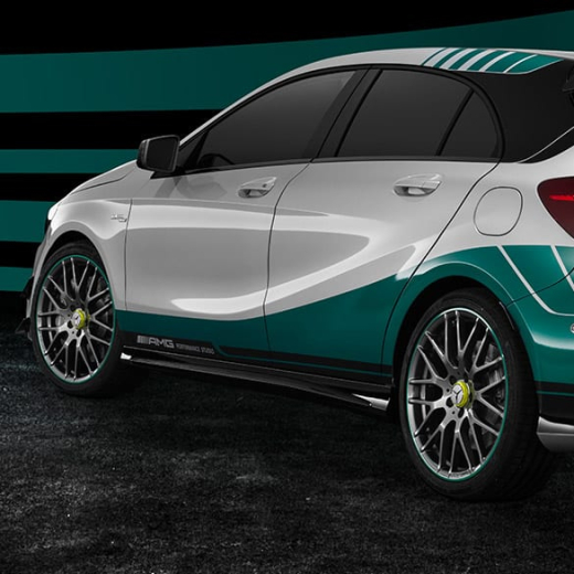 AMG Naafdoppen Centraal-sluiting-design signaalgeel Origine  | A00040009001127-Satz