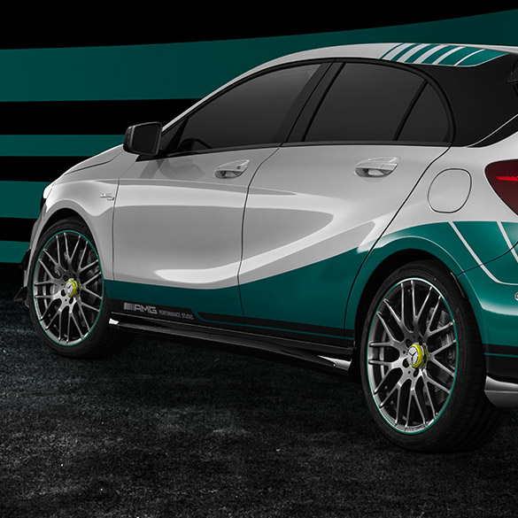 AMG Naafdoppen Centraal-sluiting-design signaalgeel Origine  | A00040009001127-Satz