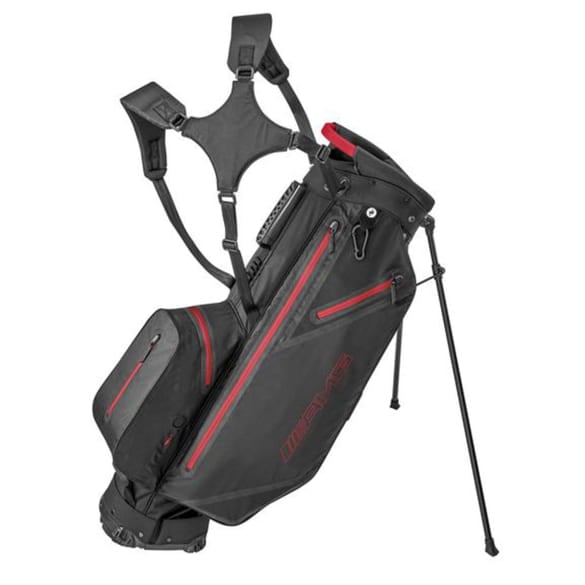 AMG Golfbag Golftasche 5er-Einteilung schwarz rot Original Mercedes-AMG Collection