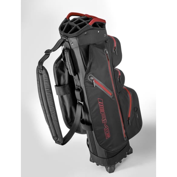 AMG Golfbag Golftasche schwarz rot Mercedes-AMG | B66450459 AMG Golfbag Golftasche schwarz rot Mercedes-AMG | B66450459