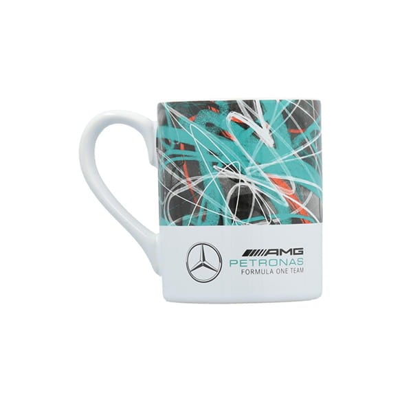 Mercedes-AMG Petronas Formel 1 Tasse Keramik weiß Original Mercedes-AMG