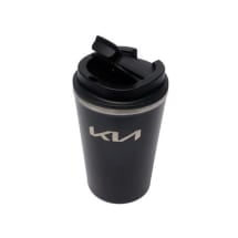 Kaffeebecher 0,35l Edelstahl Schwarz Original KIA | 66951ADE4601