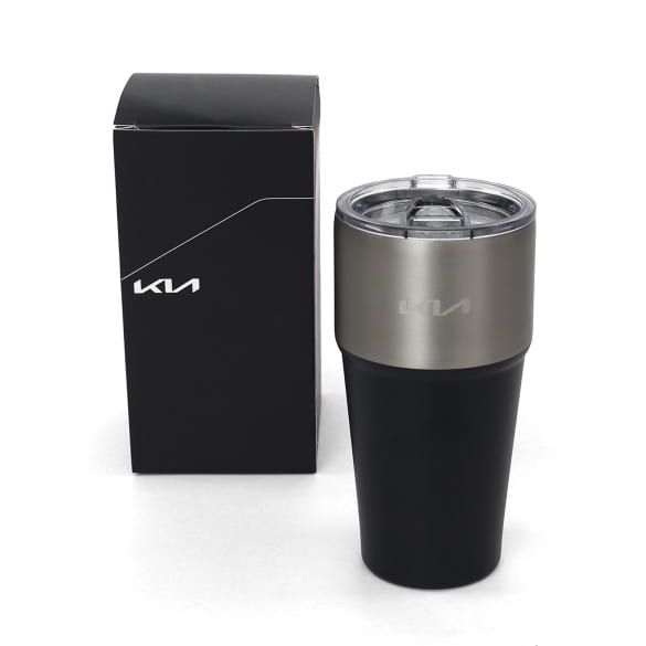 Thermobecher 0,53l Schwarz Original KIA | KIA10436