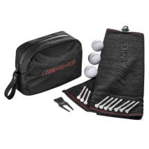 Golf-Geschenkset AMG-Schriftzug schwarz rot Original | B66450460