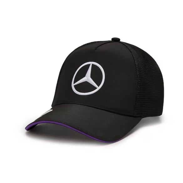 Cap Lewis Hamilton schwarz lila Mercedes-AMG Petronas F1