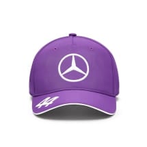 Kinder Cap Lewis Hamilton Original Mercedes lila 44 | B67998212