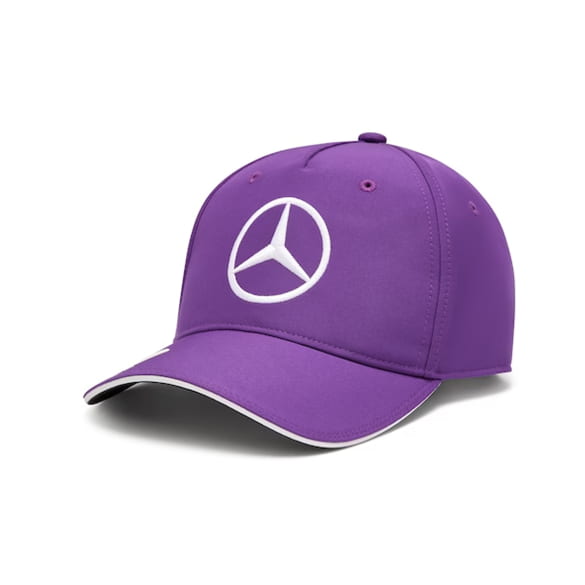 Kinder Cap Lewis Hamilton Original Mercedes lila 44 | B67998212
