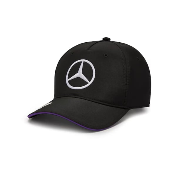 Kinder Cap Lewis Hamilton schwarz lila Mercedes-AMG Petronas F1