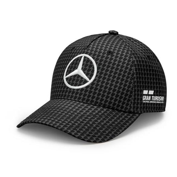 Lewis Hamilton Jubiläum Cap schwarz F1 Petronas 2023 Original Mercedes-AMG