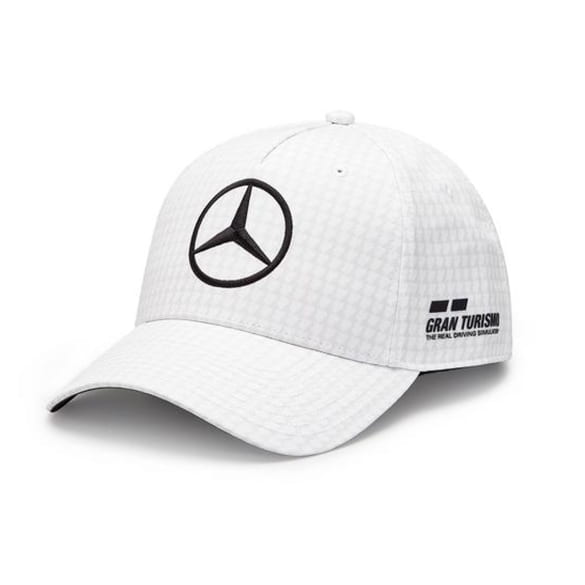 Lewis Hamilton Jubiläum Cap weiß F1 Petronas 2023 Original Mercedes-AMG