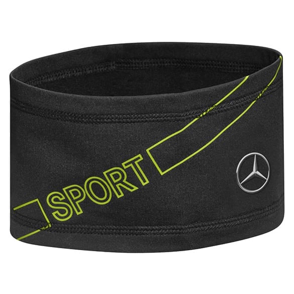 Stirnband anthrazit/lime Original Mercedes-Benz Collection