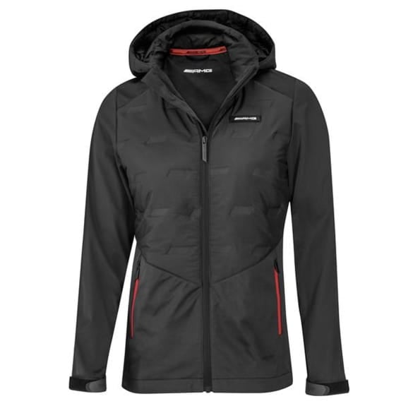 AMG Damen Hybridjacke schwarz rot Original Mercedes-AMG | B66959684-88