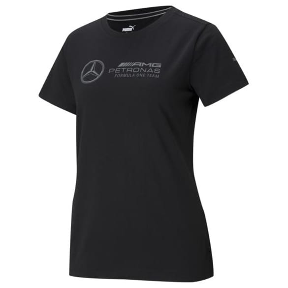 AMG Petronas T-Shirt Puma Damen schwarz Original Mercedes-Motorsports Collection