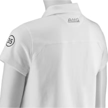 Damen Poloshirt AMG Affalterbach Logo weiß Original | B66959371/-9375