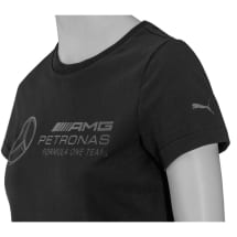 Damen T-Shirt AMG Petronas Formel 1 Schriftzug schwarz | B67997341/-7346