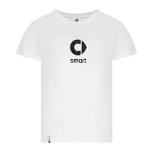 Damen T-Shirt weiß mit schwarzem Logo Original smart | 10021696/-784 Damen T-Shirt weiß mit schwarzem Logo Original smart | 10021696/-784