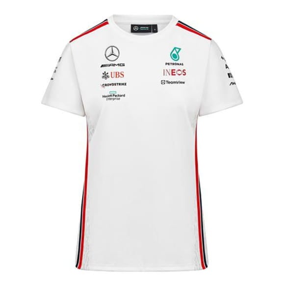 Mercedes-AMG PETRONAS F1 Damen T-Shirt weiß Mercedes-Benz Motorsports Collection