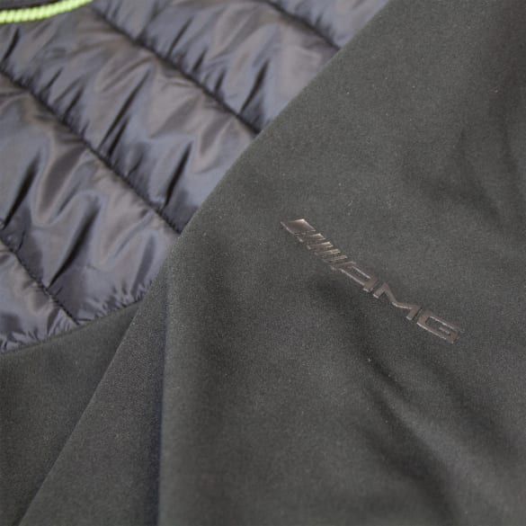 Hybrid Jacke Herren schwarz/grün Original Mercedes-AMG | AMG-Hybridjacke-B669587 Hybrid Jacke Herren schwarz/grün Original Mercedes-AMG | AMG-Hybridjacke-B669587
