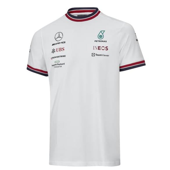 Mercedes AMG Petronas Formel1 Herren T-Shirt weiß F1 XXL 