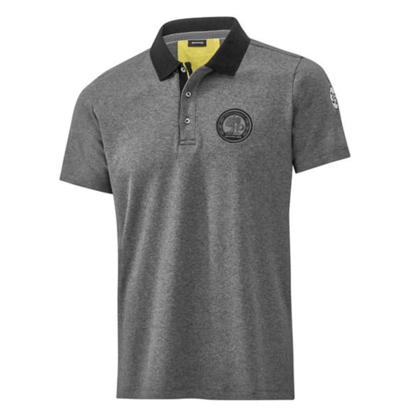 Herren Poloshirt AMG grau gelb Affalterbach Original Mercedes-AMG | B66959354/-9359