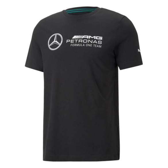 Herren T-Shirt schwarz AMG Petronas F1 Logo Original Mercedes-Benz