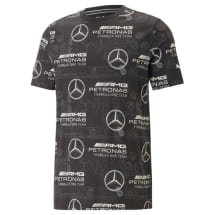 Herren T-Shirt schwarz AMG Petronas F1 Original Mercedes-Benz | B67990052/-0057