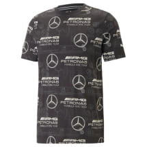 Herren T-Shirt schwarz AMG Petronas F1 Original Mercedes-Benz 