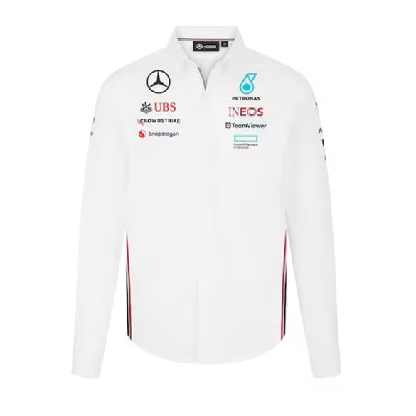 Herren Team Hemd Mercedes-AMG F1 Petronas