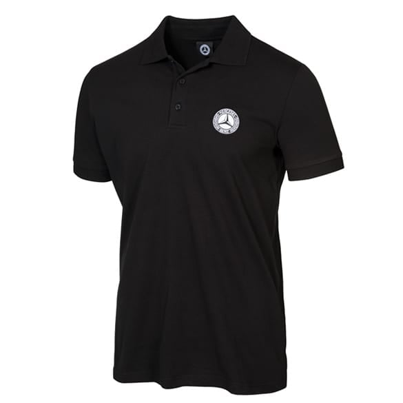 Poloshirt Herren schwarz Original Mercedes-Benz Collection