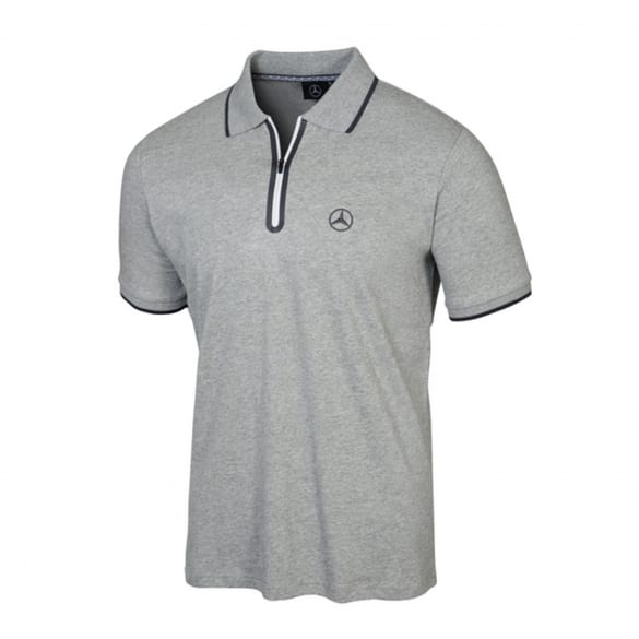 Poloshirt Herren grau Original Mercedes-Benz Collection