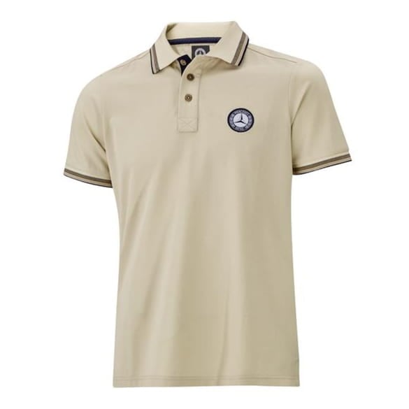 Poloshirt Herren Creme Original Mercedes-Benz Classic | B66041742/-1746