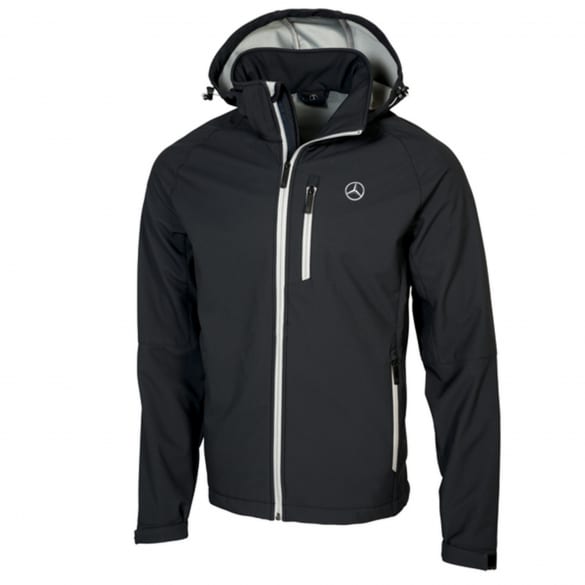 Softshelljacke Herren Schwarz Original Mercedes-Benz Collection