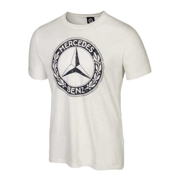 T-Shirt Herren in Offwhite Original Mercedes-Benz Collection
