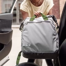 Rucksack Grau Grün 16l Original KIA | 66951ADE4302