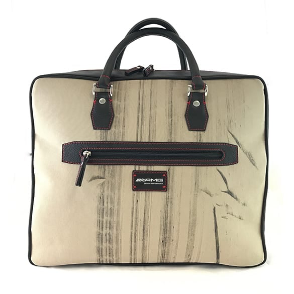 AMG BurnOut Laptop Tasche Destroy vs. Beauty beige | BurnOut-Laptop-beige