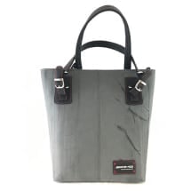 AMG BurnOut Burlington Tasche Destroy vs. Beauty grau | BurnOut-Burlington-grau